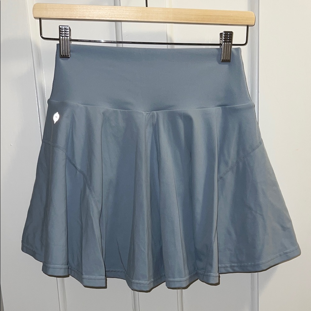 POPFLEX Storm Blue Exercise Skirt